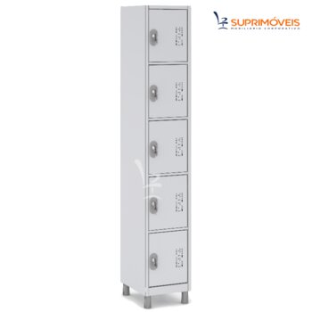 Guarda Volumes  05 Portas 1 Gabinete c/ Fechadura